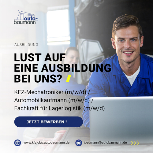Online-Marketing Material für Autohaus mit Werkstätten