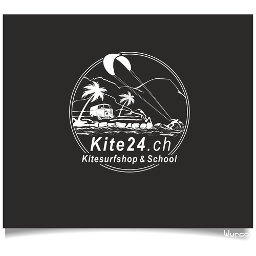  T-Shirt für Kitesurfshop & School