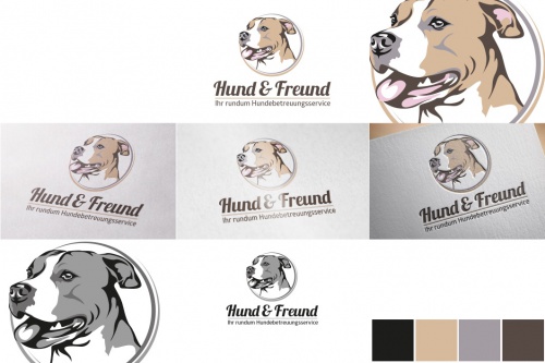  Logo-Design für Hundebetreuungsservice