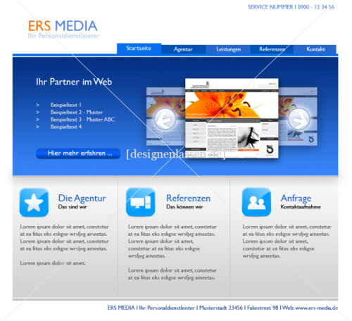 design of WebstyleHamm