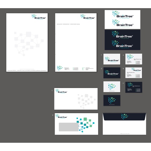  Corporate Design für BrainTree IT Solutions