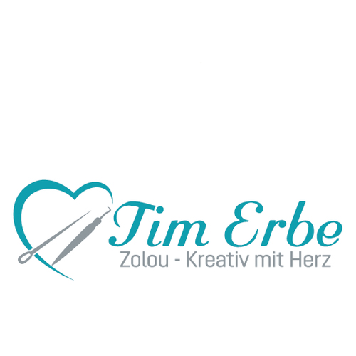 Logo-Design für Nähen und Besticken von Kleidung