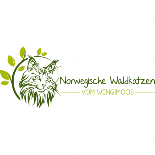 Logo-Design für Norwegische Waldkatzenzucht