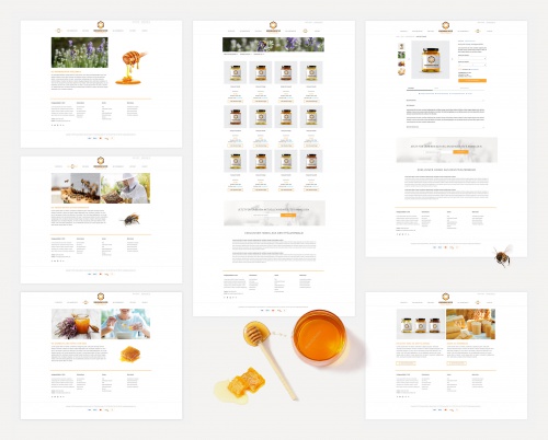 Webdesign für Honigmanufaktur
