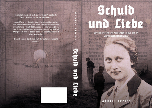 Buchcover-Design für romanhafte Biografie aus der Nachkriegszeit