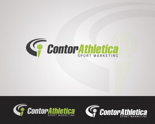 Logo for a sports marketing agency