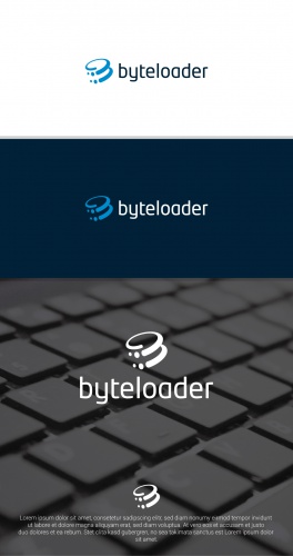 modern logo for internet provider ByteLoader Inc.