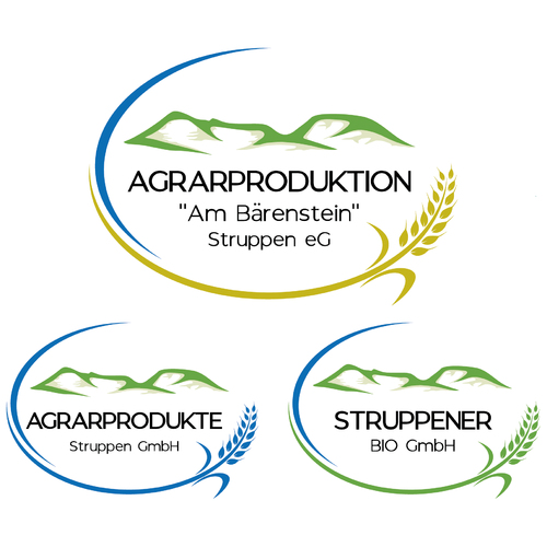 Logo-Design für die Agrarproduktion Am Bärenstein Struppen e. G.