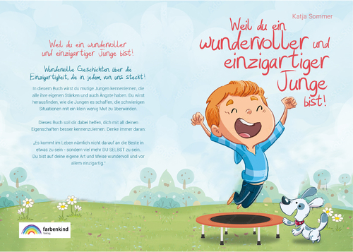 Buch-/E-Book-Cover für Kinderbuch für Jungs