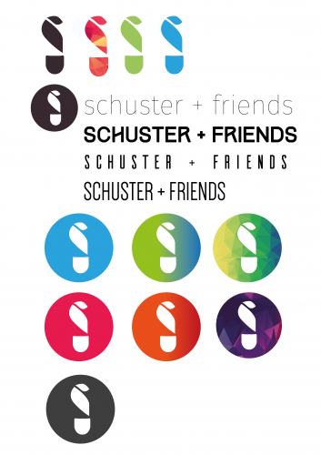  Logo-Design für Schuster+Friends