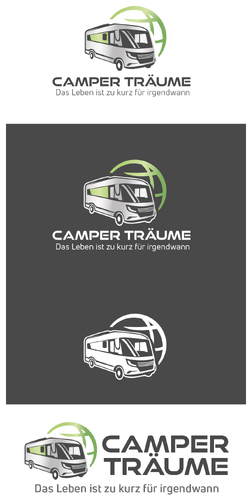 Logo-Design für Start-Up in der Vermietung von Reisemobile