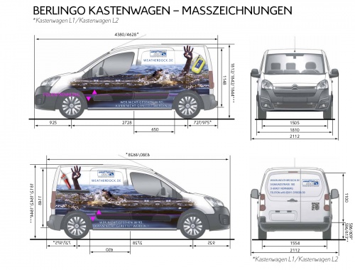 Berlingo Beschriftung