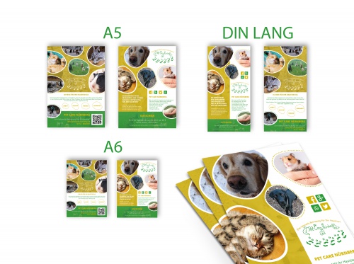  Flyer-Design für Pet Care Nürnberg