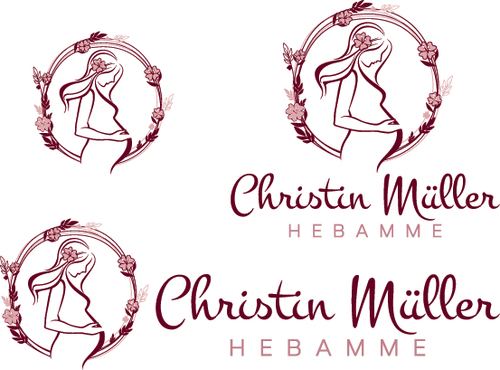 Logo-Design für Hebamme