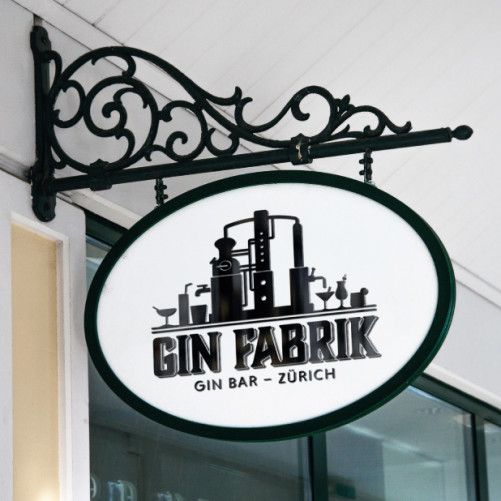 Logo-Design für Gin Bar