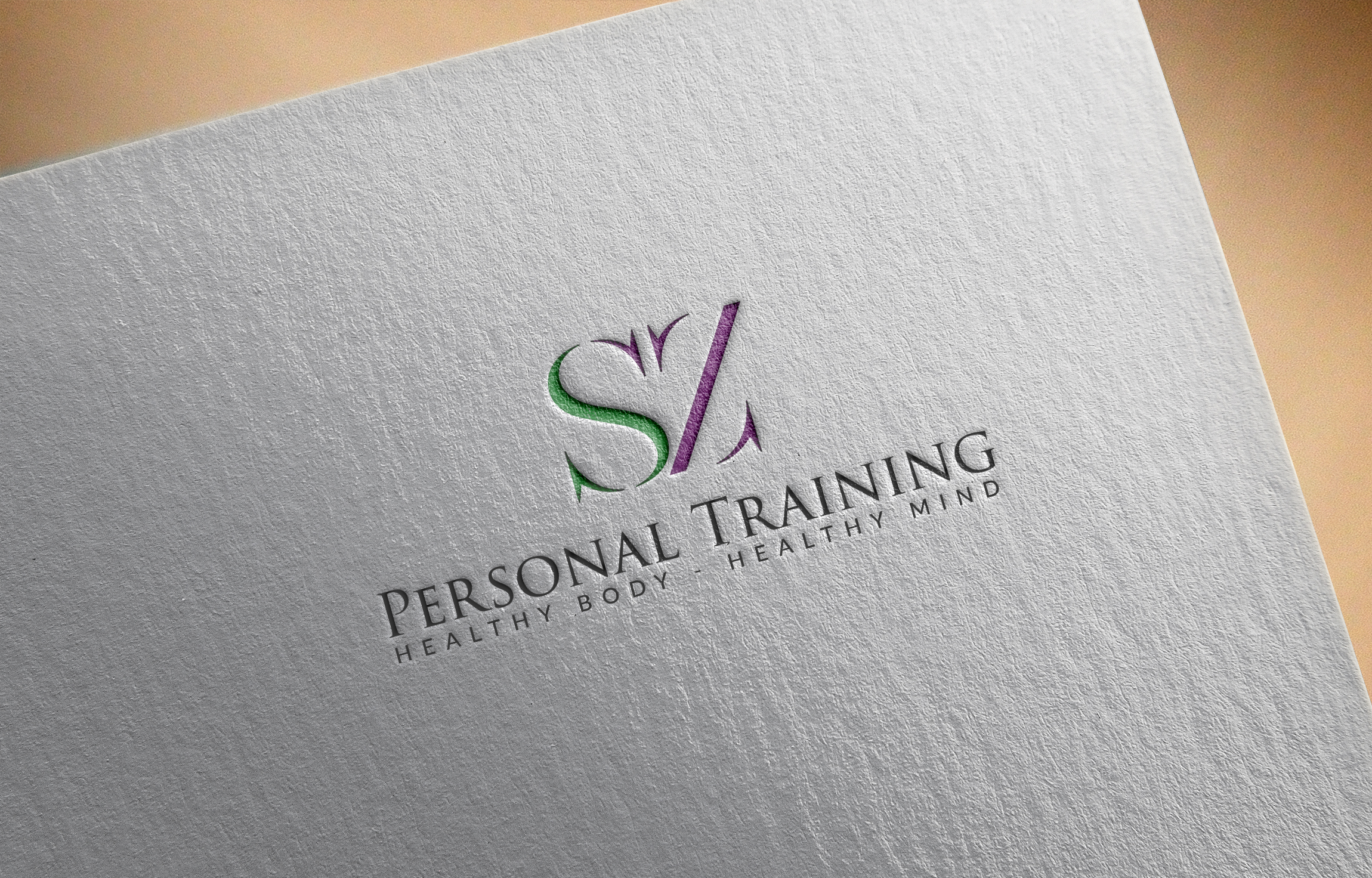 Logo-Design für Personal Trainerin und Gesundheitscoaching