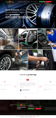 Webdesign für Kfz-Betrieb