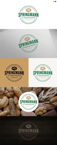  Logo-Design für kleine Handwerksbäckerei