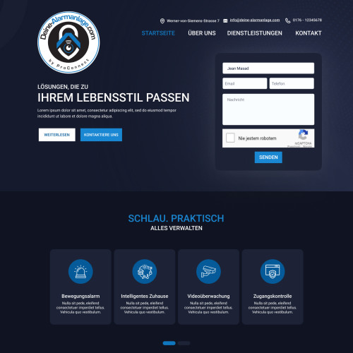  Webdesign Landingpage