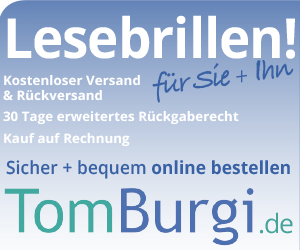 Banner/Werbemittel für Lesebrillen Shop