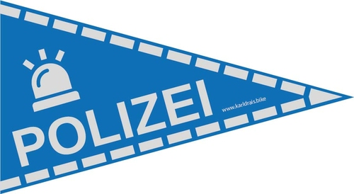 Erstellung eines Polizeiwimpels für Kinder