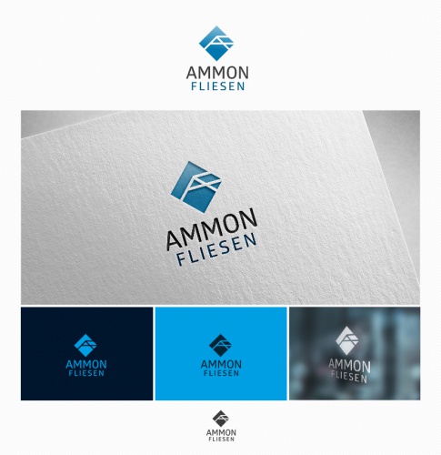  Logo-Design für Ammon Fliesen