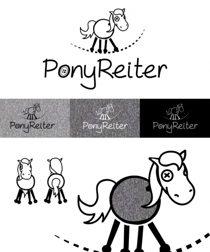 Logo für PonyReiter Textildesigen