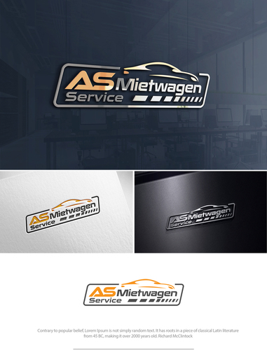 Logo-Design für einen Mietwagen Service