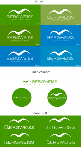 Logo-Design für Bergweiss