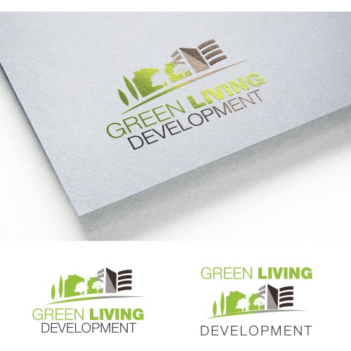  Logo-Design für Green Living Development