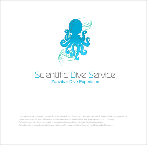  Logo-Design für Scientific Dive Service