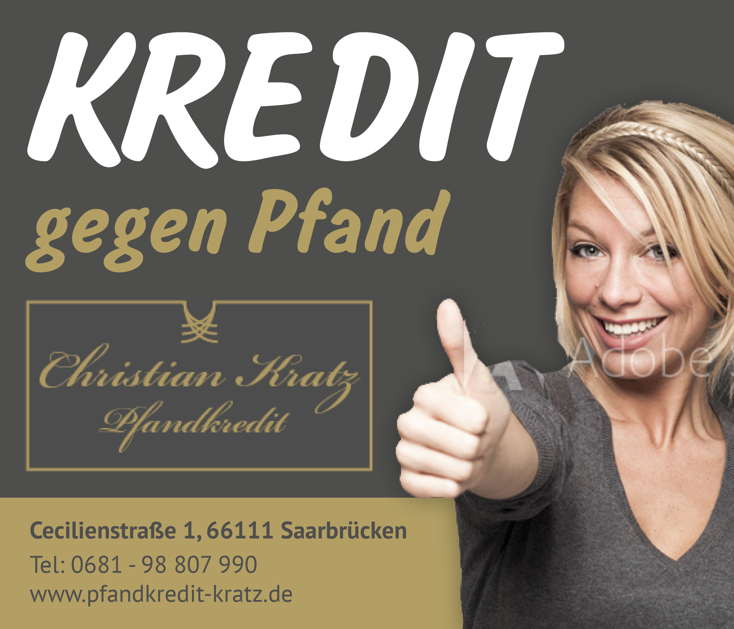 Plakat-Design für Pfandhaus gesucht