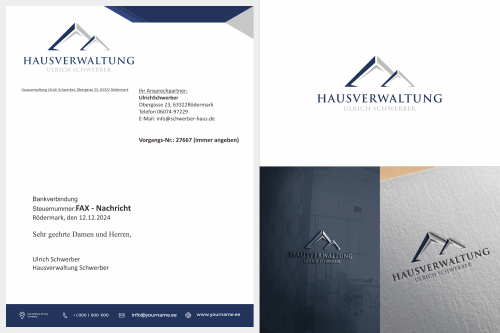 Corporate Design für Verwaltung von Wohnungseigentümergemeinschaften