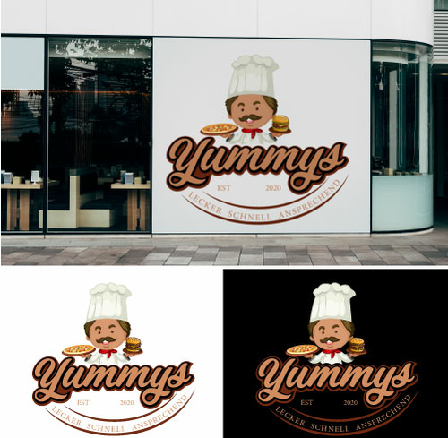  Logo-Design für Restaurant mit Lieferservice