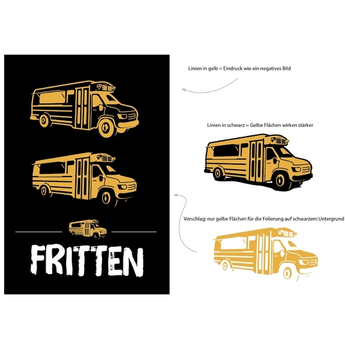 Icon-Design für Verkauf von Premium Street Food