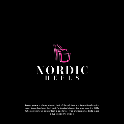  Logo Design for Nordic Heels