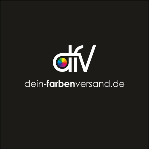 Logo-Design für einen Farbenversand