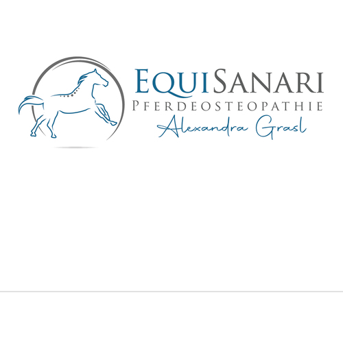  Logo-Design für Pferdeosteopathie