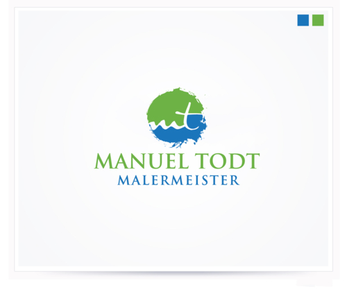  Logo-Design für Malerbertrieb