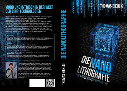 Die Nanolithografie - ein Wissenschaftsthriller sucht ein tolles Buchcover