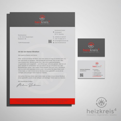  Corporate Design für Austausch & Neuerrichtung von Heizungs- und Klimatechnik