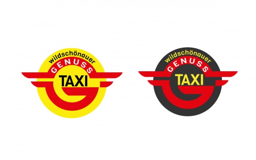  Logo-Design für wildschönauer Genuss TAXI