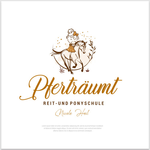  Logo für Reit- und Ponyschule