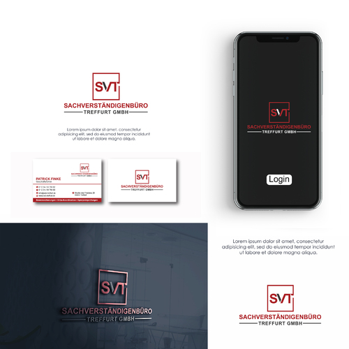  Logo & Visitenkarte für Sachverständigenbüro