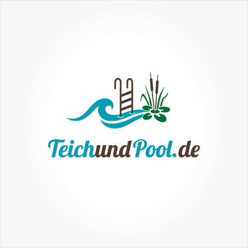  Logo-Design für Online-Handel von Teich- & Poolartikeln