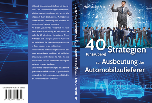 Buch-/E-Book-Cover für Unternehmensberatung in der Automobilindustrie