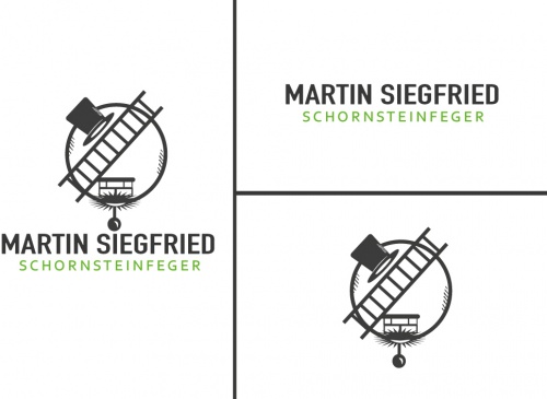 Logo-Design für Schornsteinfegermeister