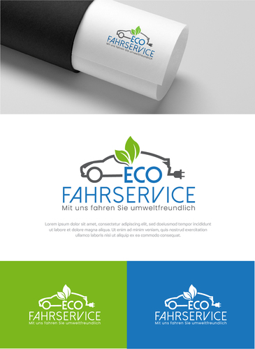 Logo-Design ein Fahrservice Unternehmen