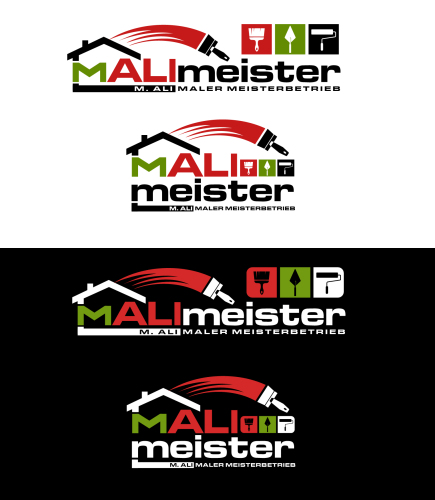  Logo für Maler Meisterbetrieb - Firmenname mALImeister