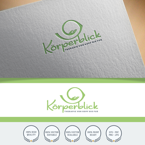  Logo-Design für Physiotherapiepraxis
